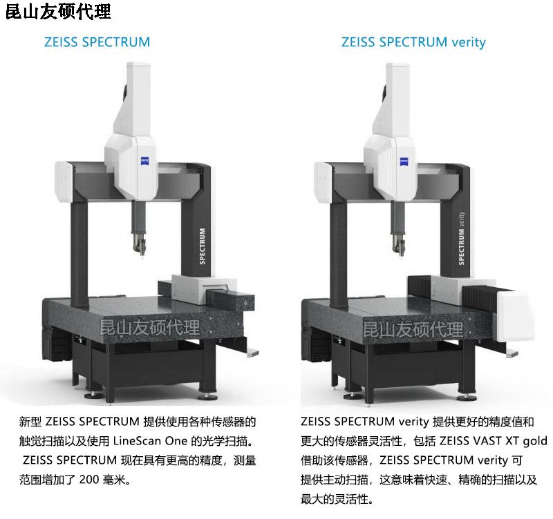 抚州抚州蔡司抚州三坐标SPECTRUM